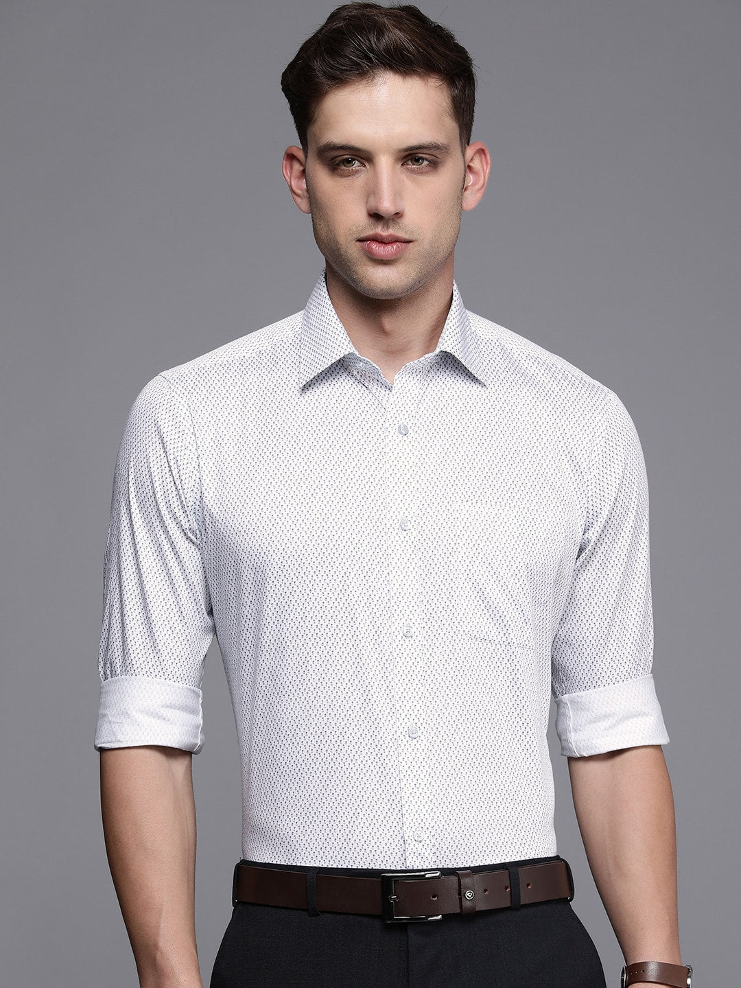 pure cotton formal shirts