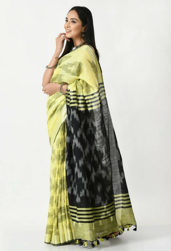 Bhagalpuri Silk Saree with Mirror work SR05649520