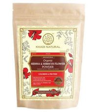 Thumbnail for Khadi Natural Organic Henna & Hibiscus Flower Powder