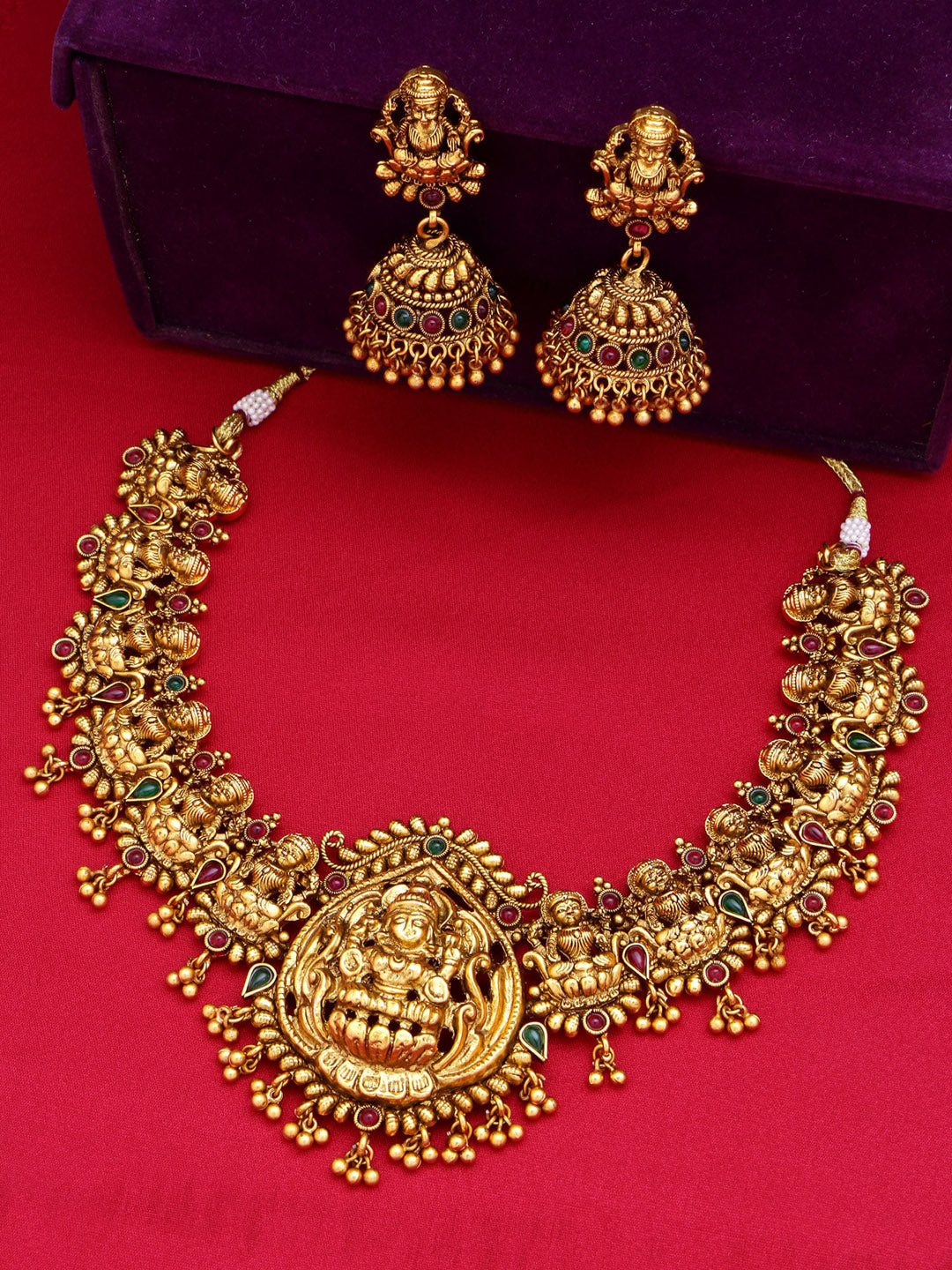 Temple jewellery 2025 sets online