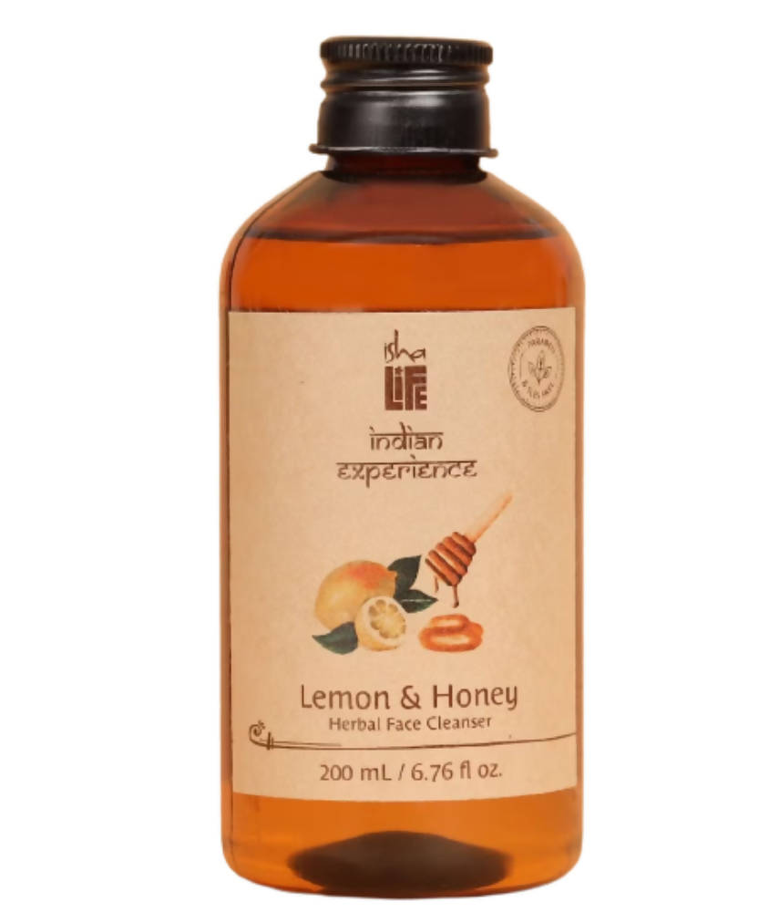 Isha Life Lemon & Honey Herbal Face Cleanser - Distacart