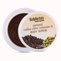 Thumbnail for Bodyherbals Natural Coffee Olive & Vitamin E Body Scrub