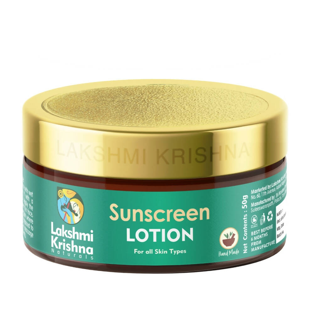 Lakshmi Krishna Naturals Sunscreen Lotion - Distacart