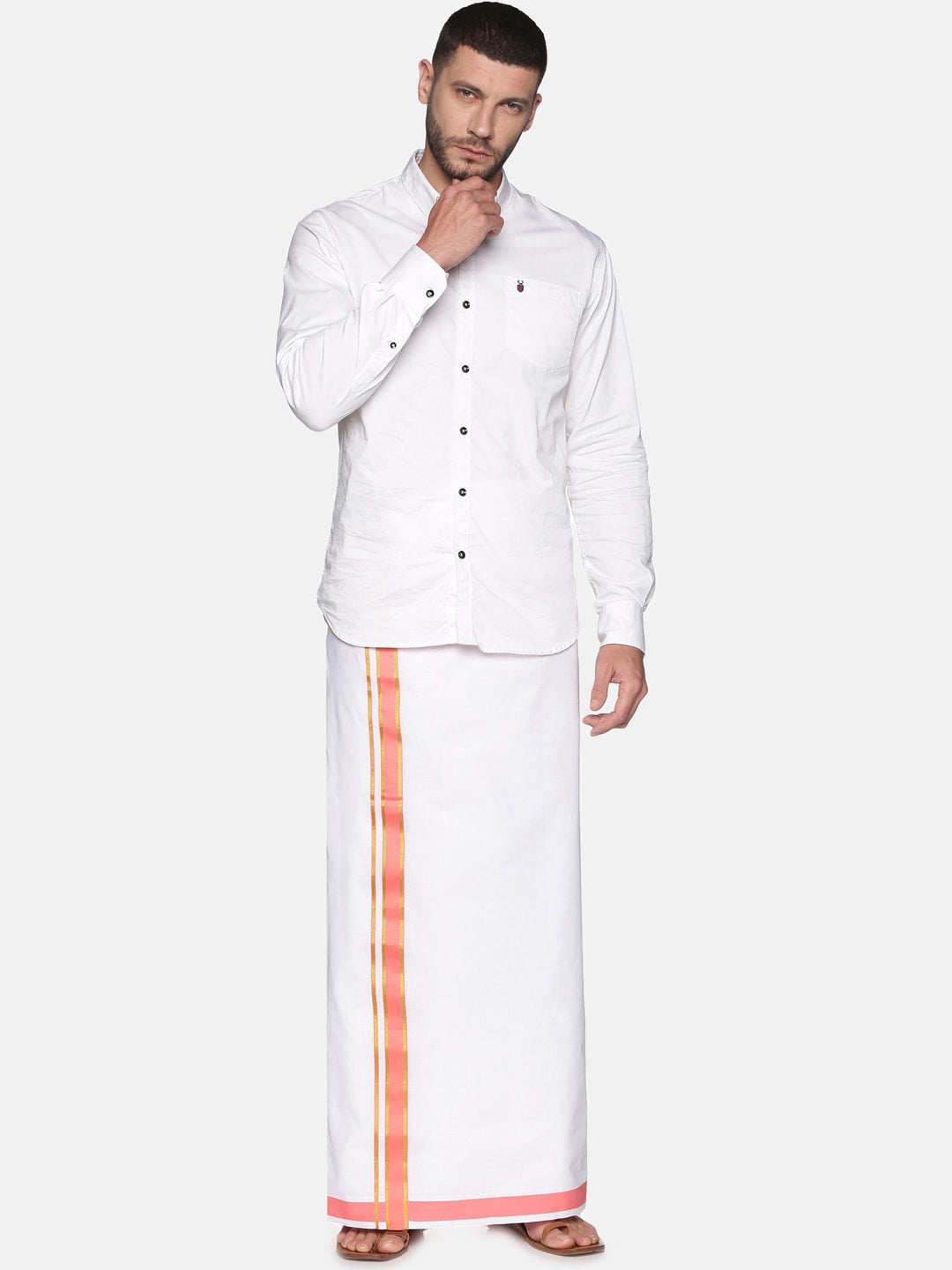 Cotton dhoti clearance online