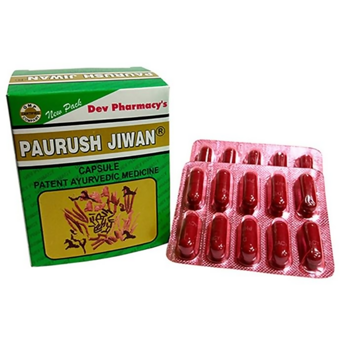 Dev Pharmacy Paurush Jiwan Capsules - Distacart