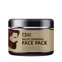 Thumbnail for Qraa Men Haldi Chandan Face Pack