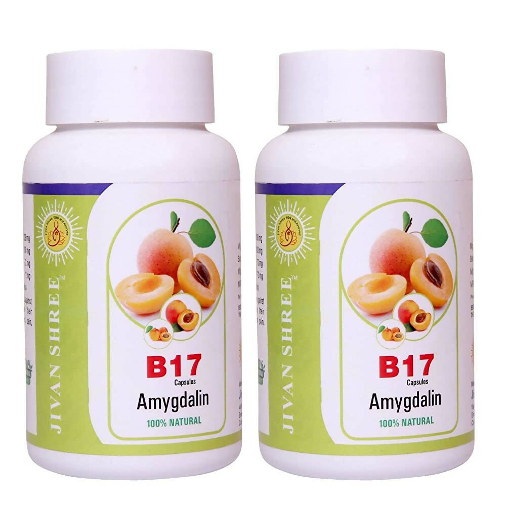 Jivan Shree Vitamin B17 500mg Amygdalin Capsules - Distacart