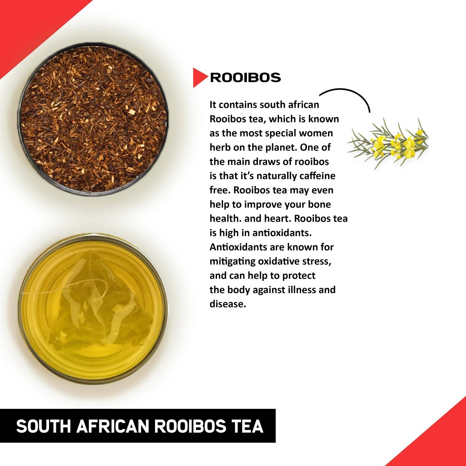 Caffeine Free Rooibos Tea, South African Rooibos Tea