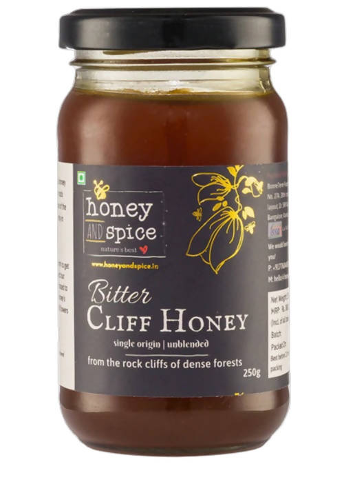 Honey and Spice Bitter Cliff Honey
