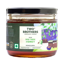 Thumbnail for Two Brothers Organic Farms Indian Ber Tree Raw Honey-Mono Floral - Distacart