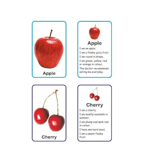 Jolly Kids Flash Cards – Fruits - Shethbooks