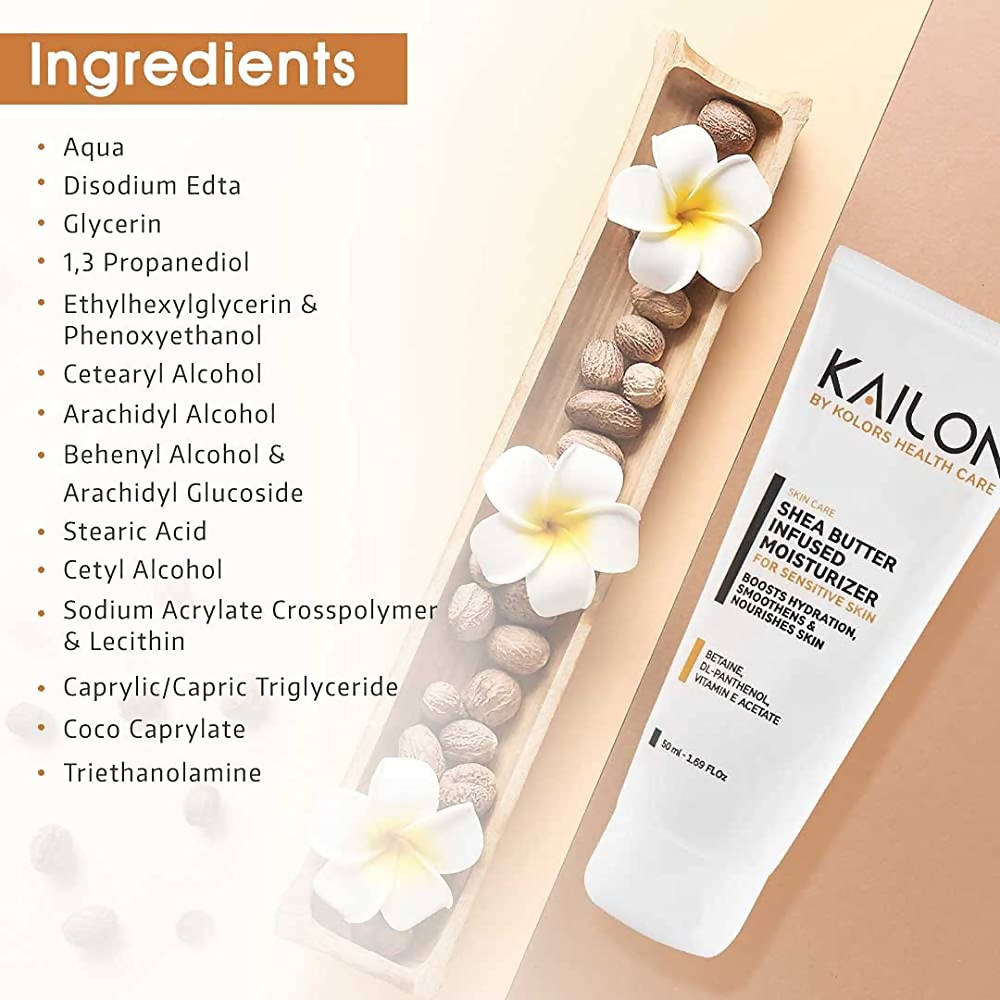 Kailon Shea Butter Infused Moisturizer Ingredients