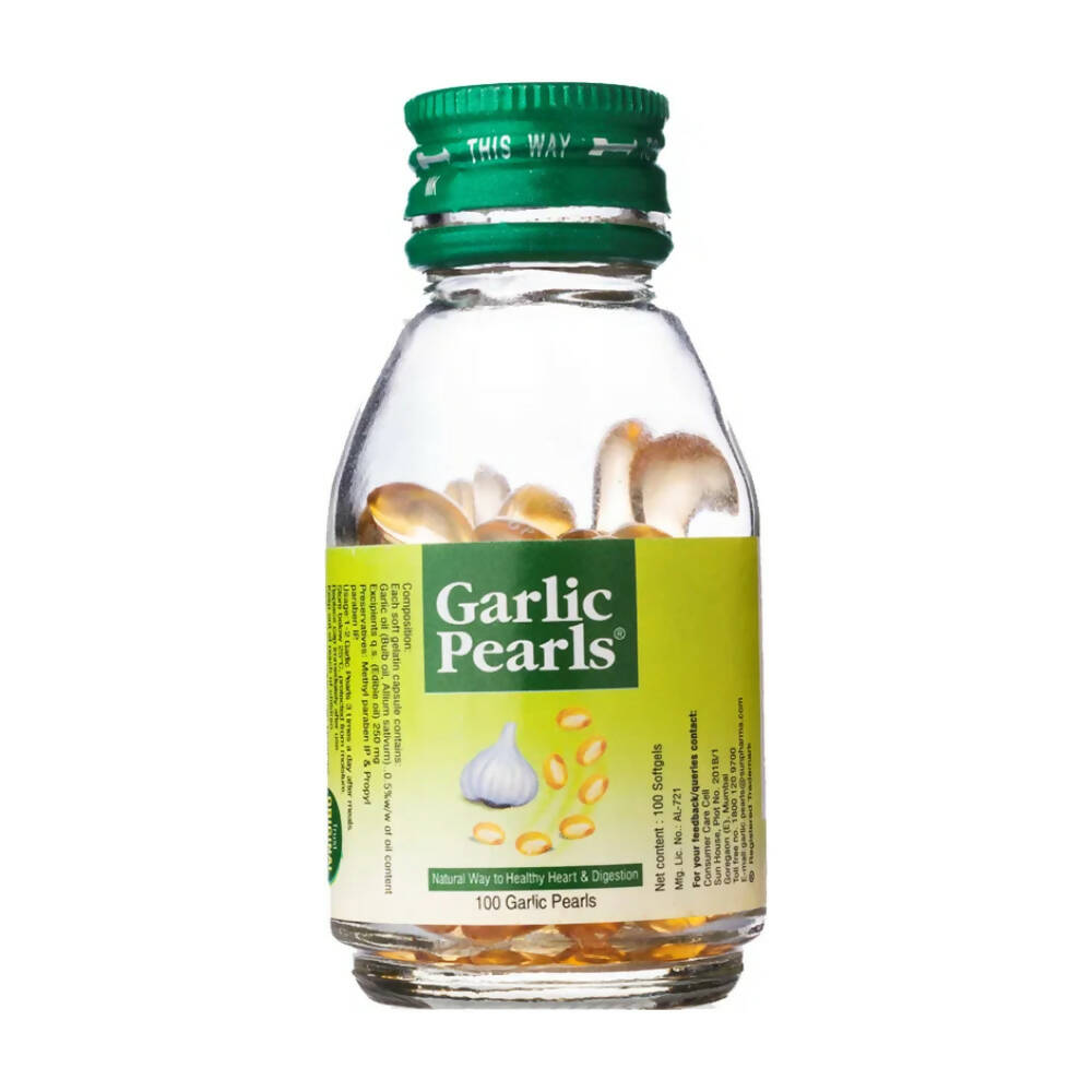 Sun Pharma Garlic Pearls Capsules - Distacart