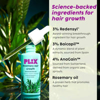 Thumbnail for PLIX The Plant Fix Rosemary Advanced Hair Growth Serum - Distacart