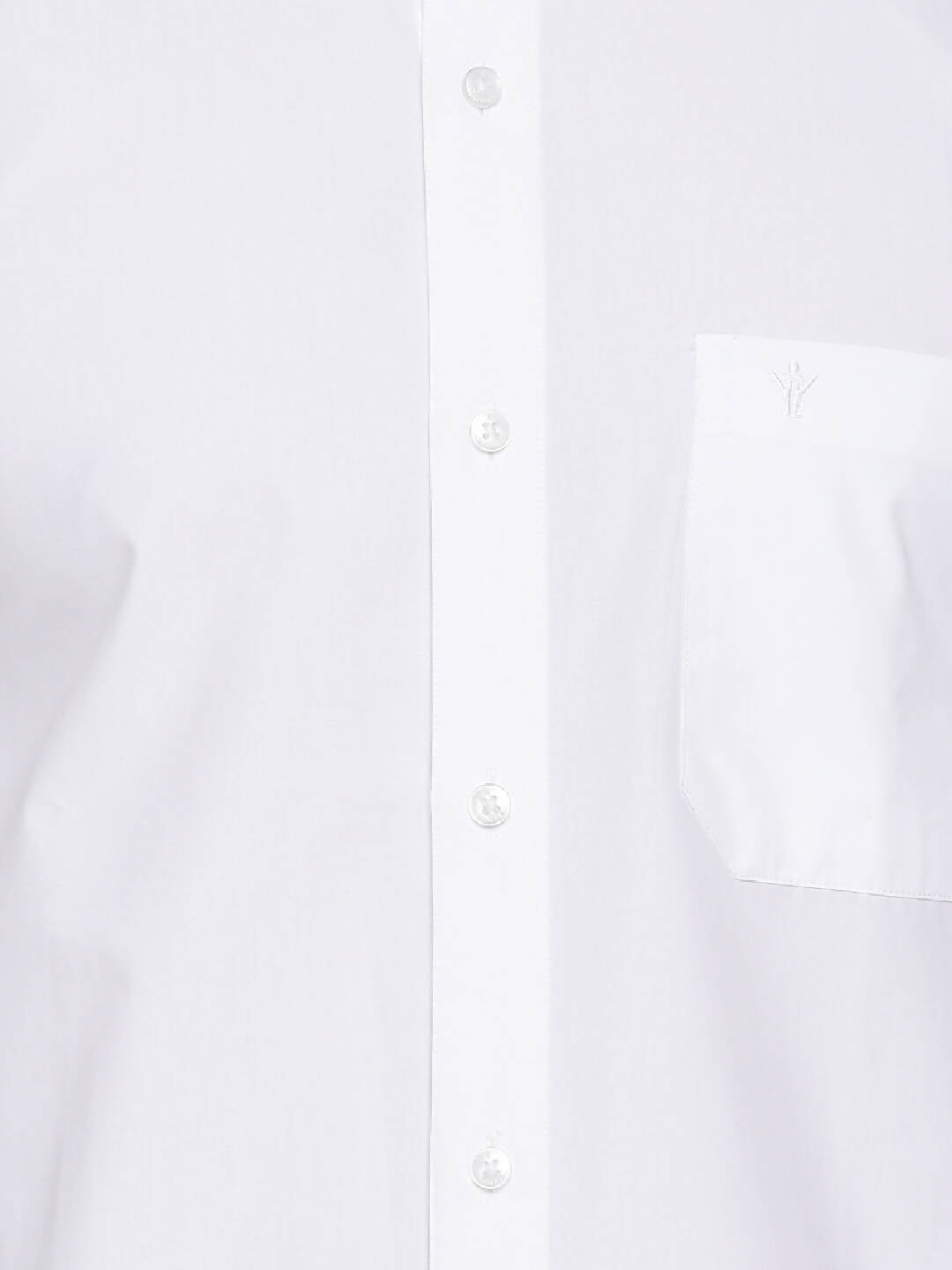 Ramraj Cotton Mens Half Sleeve Formal Poly Cotton White Shirt - Distacart