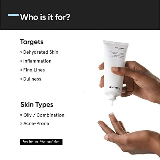 Minimalist Vitamin B5 10% Face Moisturizer - Distacart