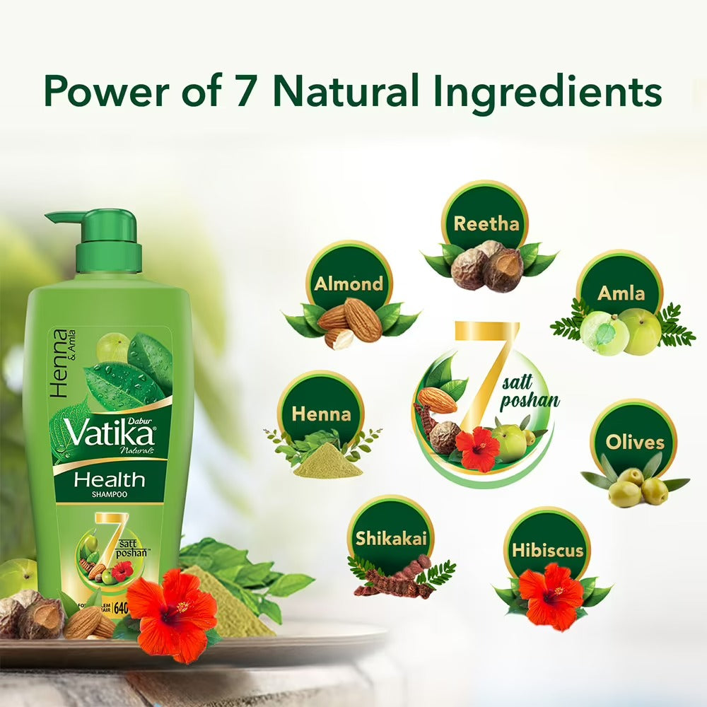 Dabur Vatika Health Shampoo - Distacart