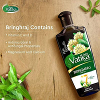 Thumbnail for Dabur Vatika Naturals Bhringraj Hair Oil - Distacart