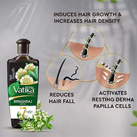 Thumbnail for Dabur Vatika Naturals Bhringraj Hair Oil - Distacart