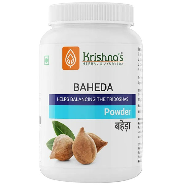 Krishna's Herbal & Ayurveda Baheda Powder - Distacart