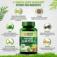 Thumbnail for Himalayan Organics Plant Based Slim Plus + Vegetarian Capsules - Distacart