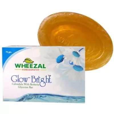 Wheezal Glow Bright Calendula With Berberis Glycerine Bar - Distacart