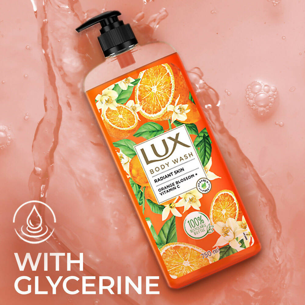 Lux Radiant Skin Body Wash with Orange Blossom & Vitamin C - Distacart