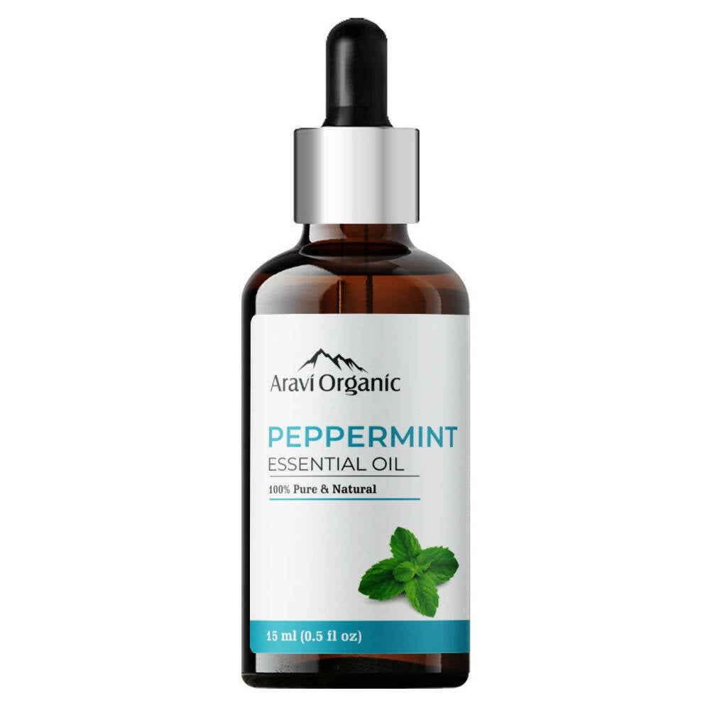 Aravi Organic Peppermint Essential Oil - Distacart
