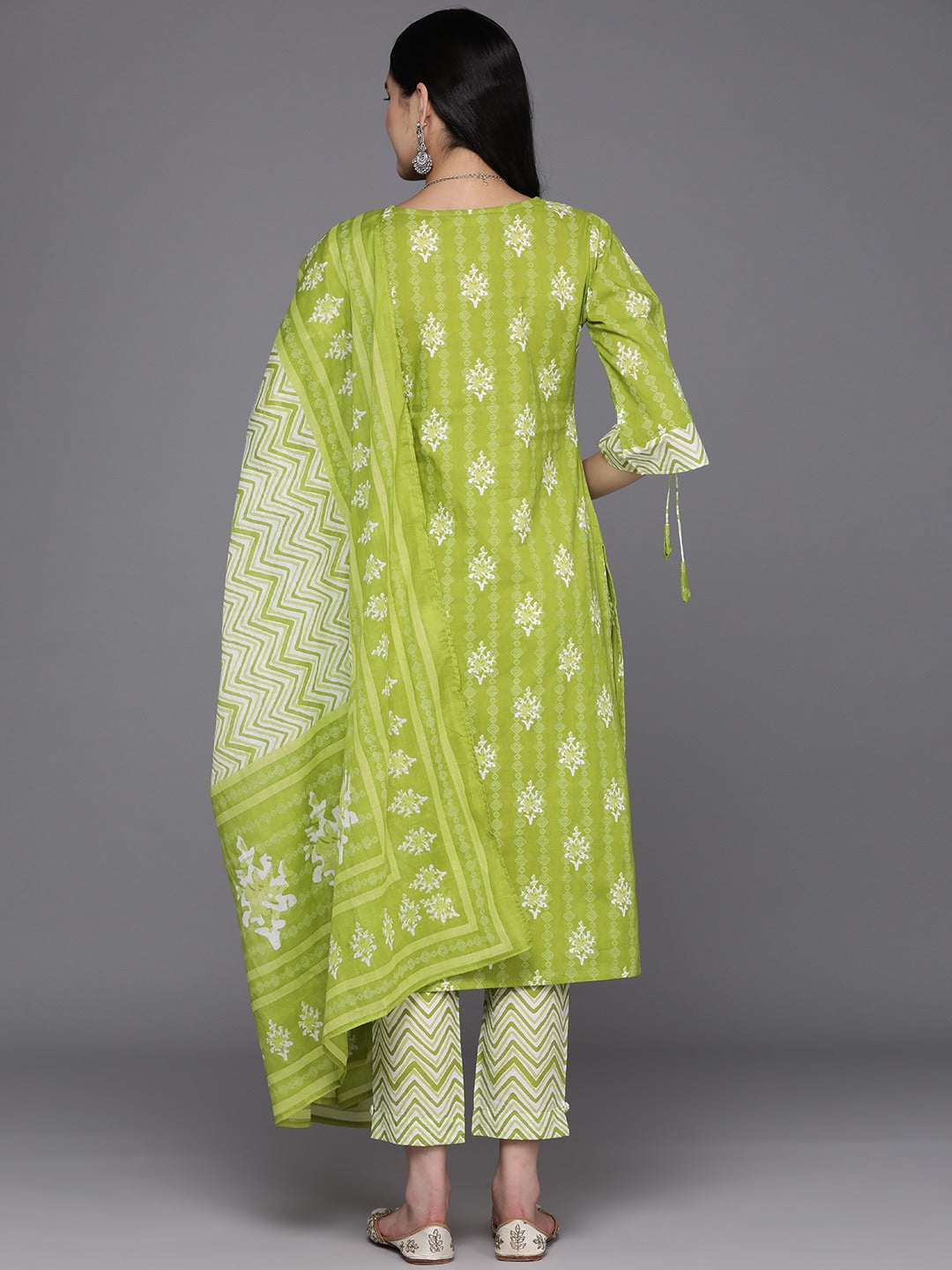 Multicolor Modal Printed Tunic with Dhoto Style Pants Co-Ords - 131-MTKT1853