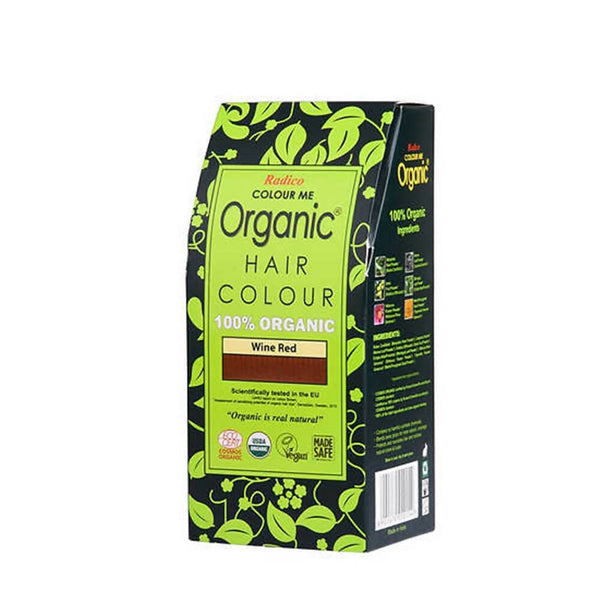 Radico Organic Hair Colour-Wine Red - Distacart