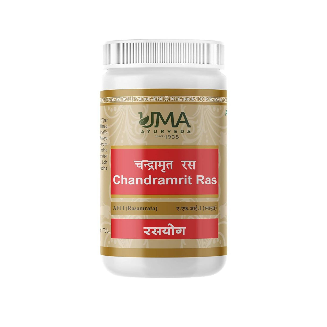 Uma Ayurveda Chandramrit Ras Tablets - Distacart