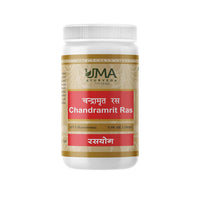 Thumbnail for Uma Ayurveda Chandramrit Ras Tablets - Distacart