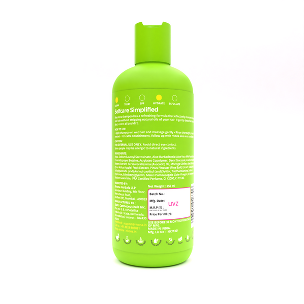 Buy Rivona Naturals Aloe Vera Shampoo Online at Best Price | Distacart