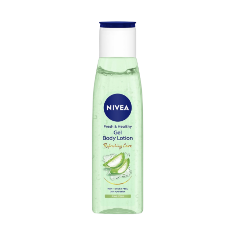 Nivea Fresh & Healthy Aloe Vera Gel Body Lotion Non Sticky Feel - Distacart