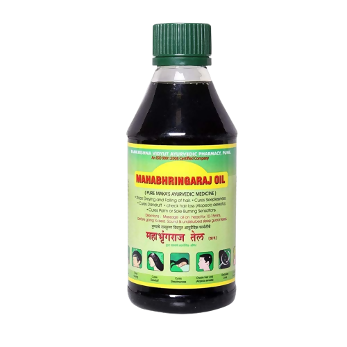 MahaBhringaraj Ayurvedic Hair Oil - Distacart