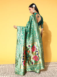 Thumbnail for Saree Mall Ethnic Motifs Saree With Woven Design Border - Distacart