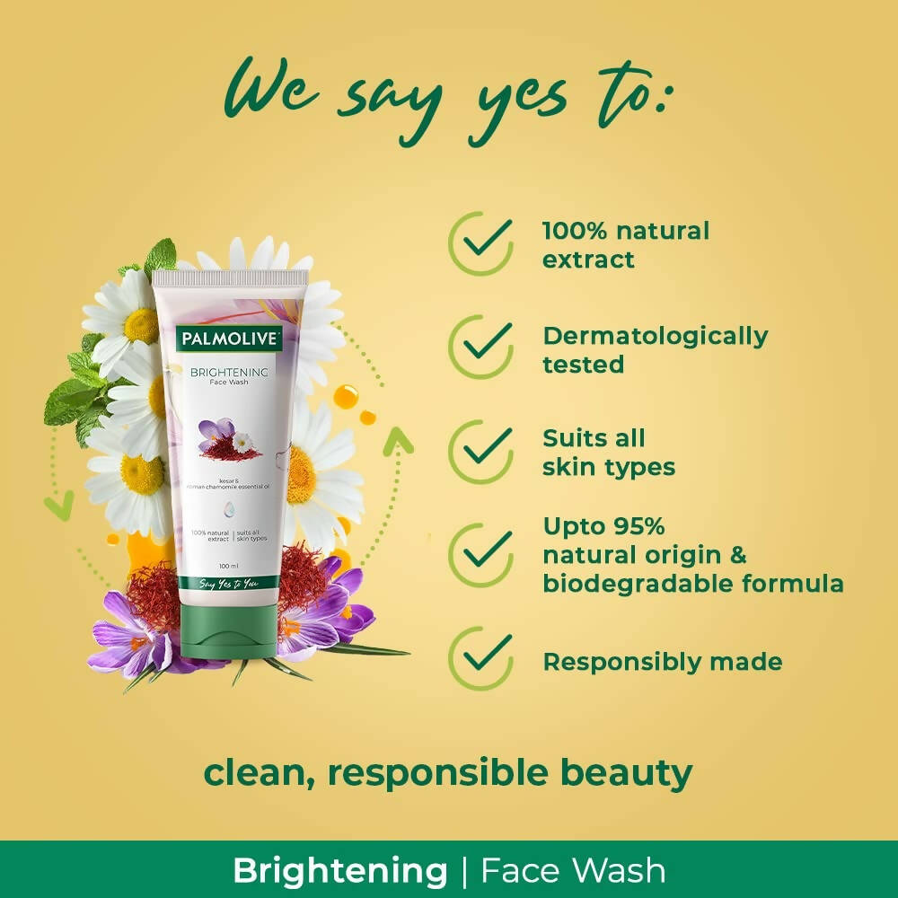 Palmolive Brightening Gel Face Wash - Distacart