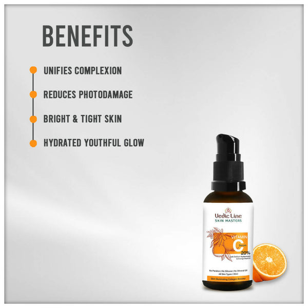 description vedic line vitamin c serum about the product helps to ...