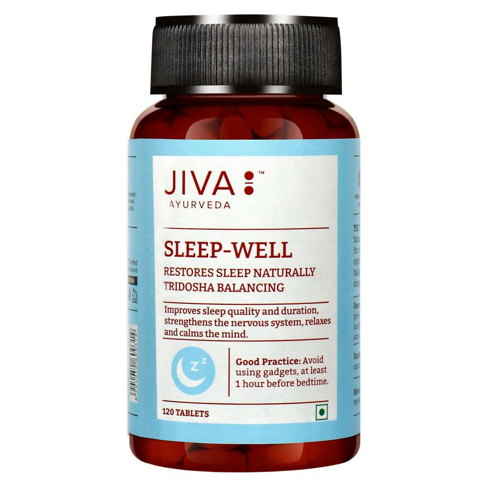 Jiva Ayurveda Sleep Well Tablets - Distacart