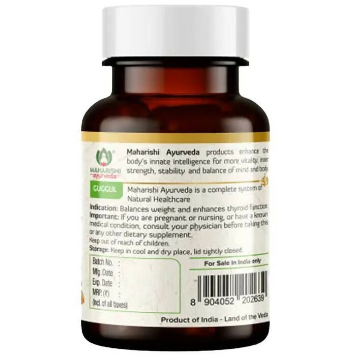 Maharishi Ayurveda Organic Guggul Tablets - Distacart