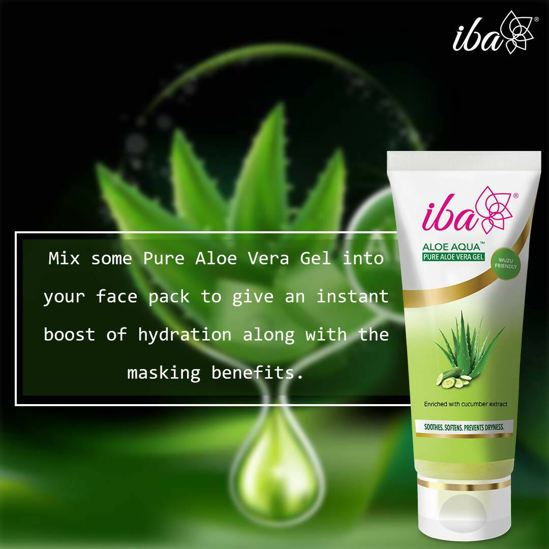 Iba Aloe Aqua Pure Aloe Vera Gel - Distacart