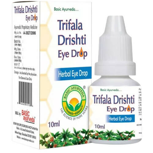 Basic Ayurveda Trifala Drishti Eye Drops - Distacart