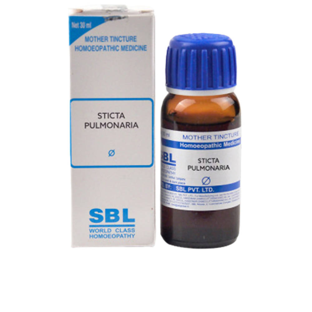 SBL Homeopathy Sticta Pulmonaria Mother Tincture Q - Distacart