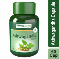 Thumbnail for Herbal Canada Ashwagandha Capsules - Distacart