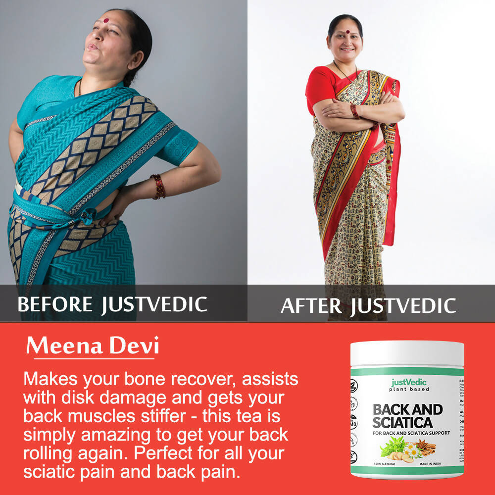 Just Vedic Back And Sciatica Support Drink Mix - Distacart