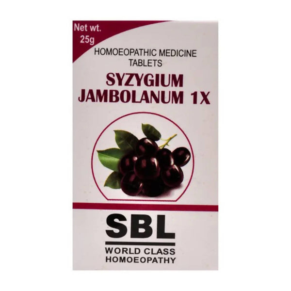 SBL Homeopathy Syzygium Jambolanum Trituration Tablets - Distacart