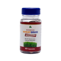 Thumbnail for Benmoon Ayurveda Wheat Grass Capsules - Distacart