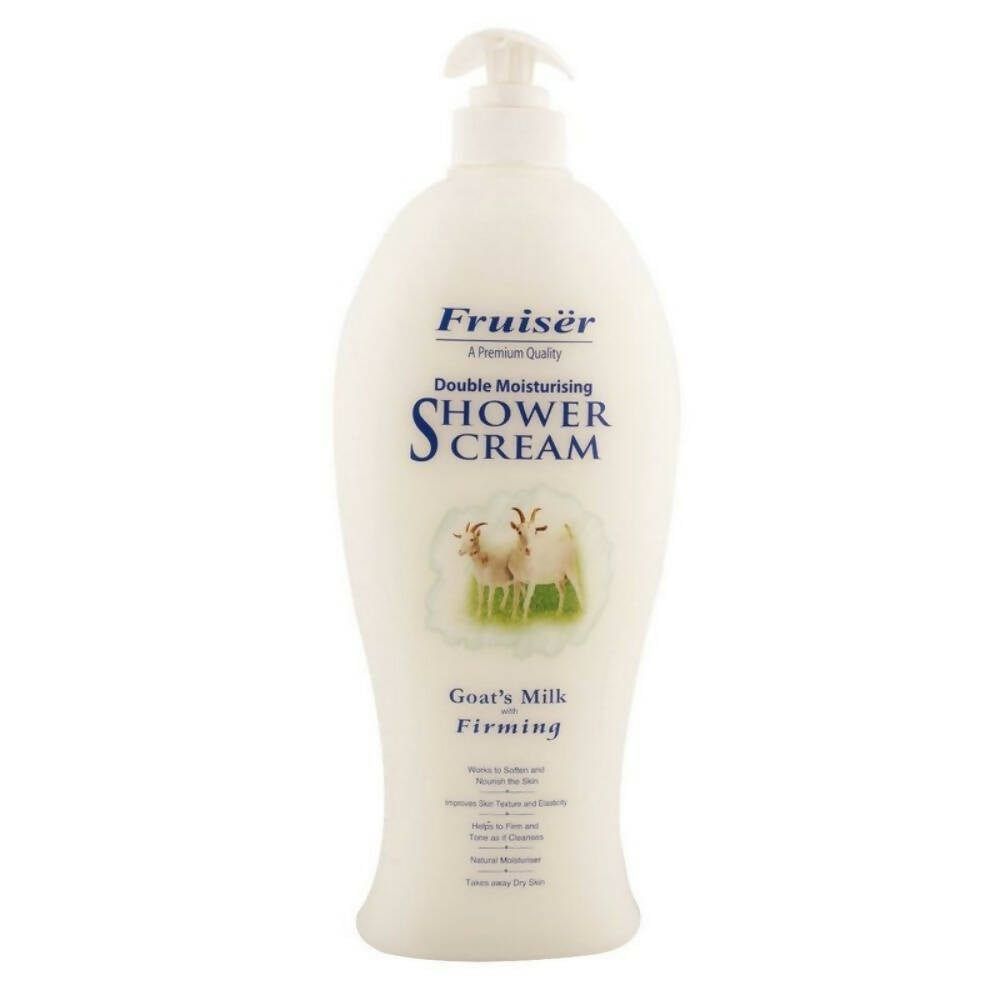 Fruiser Double Moisturizing Shower Cream Firming Goat's Milk - Distacart