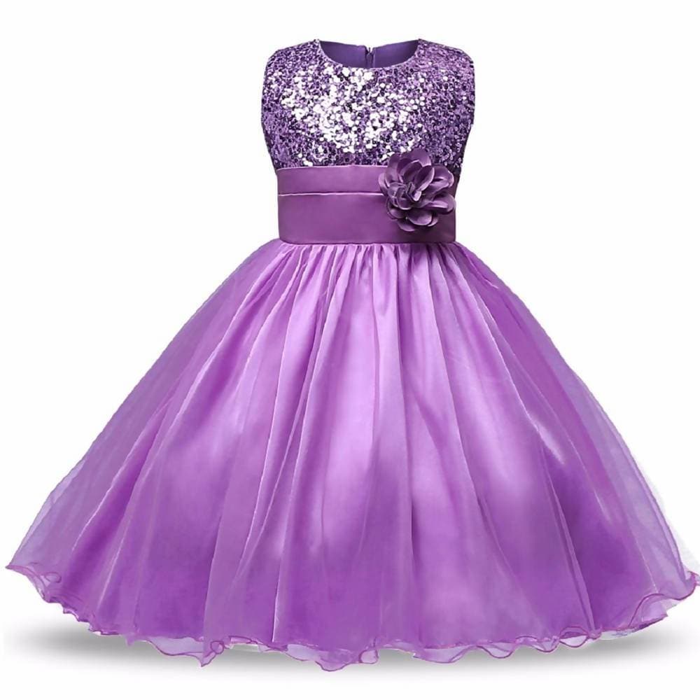 Lavender color shop dress online