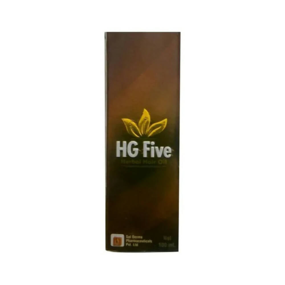 Sol Derma HG Five Herbal Hair Oil - Distacart